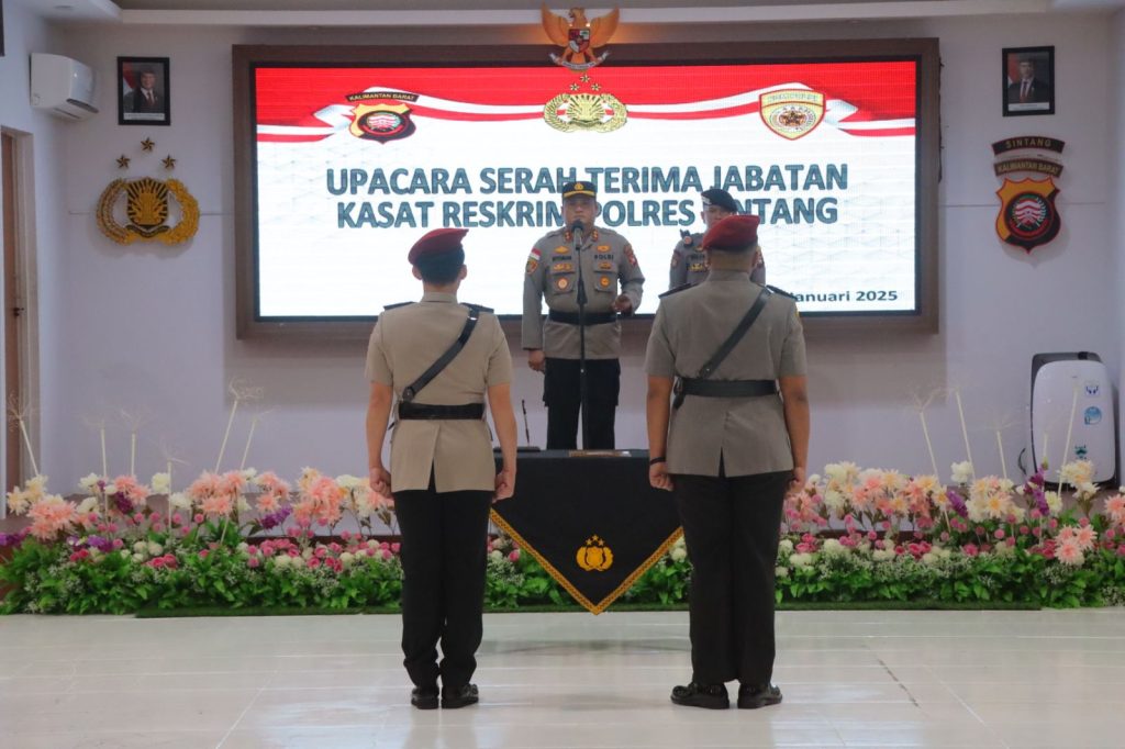 Kasat Reskrim Polres Sintang Resmi Berganti, AKP Andika Wahyutomo Putra Jabat Pos Baru Kasat Reskrim Polres Sintang Resmi Berganti, AKP Andika Wahyutomo Putra Jabat Pos Baru