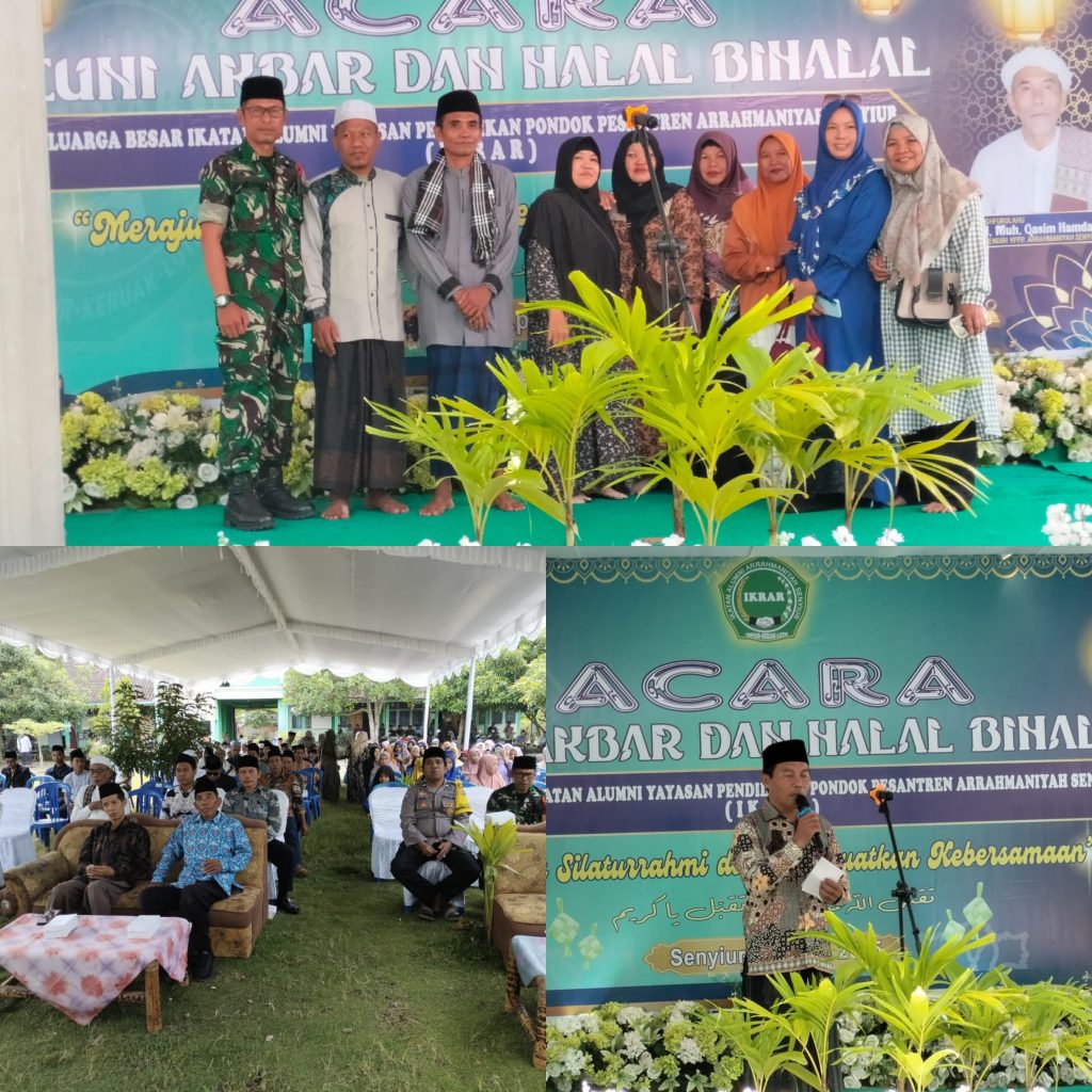 Reuni Akbar dan Halal Bihalal Alumni Arrahmaniyah Senyiur Pererat Silaturahmi, Sasar Agenda Besar 2025
