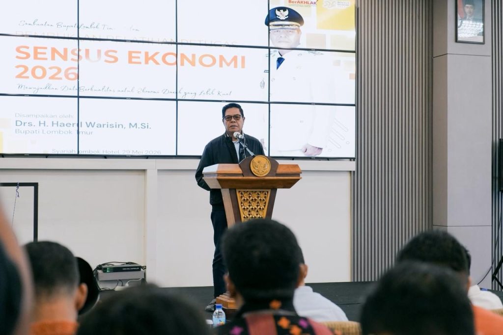 Bupati Lombok Timur Dorong Petugas SE 2026 Turun Langsung ke Lapangan, Data Ekonomi Diminta Akurat dan Berintegritas