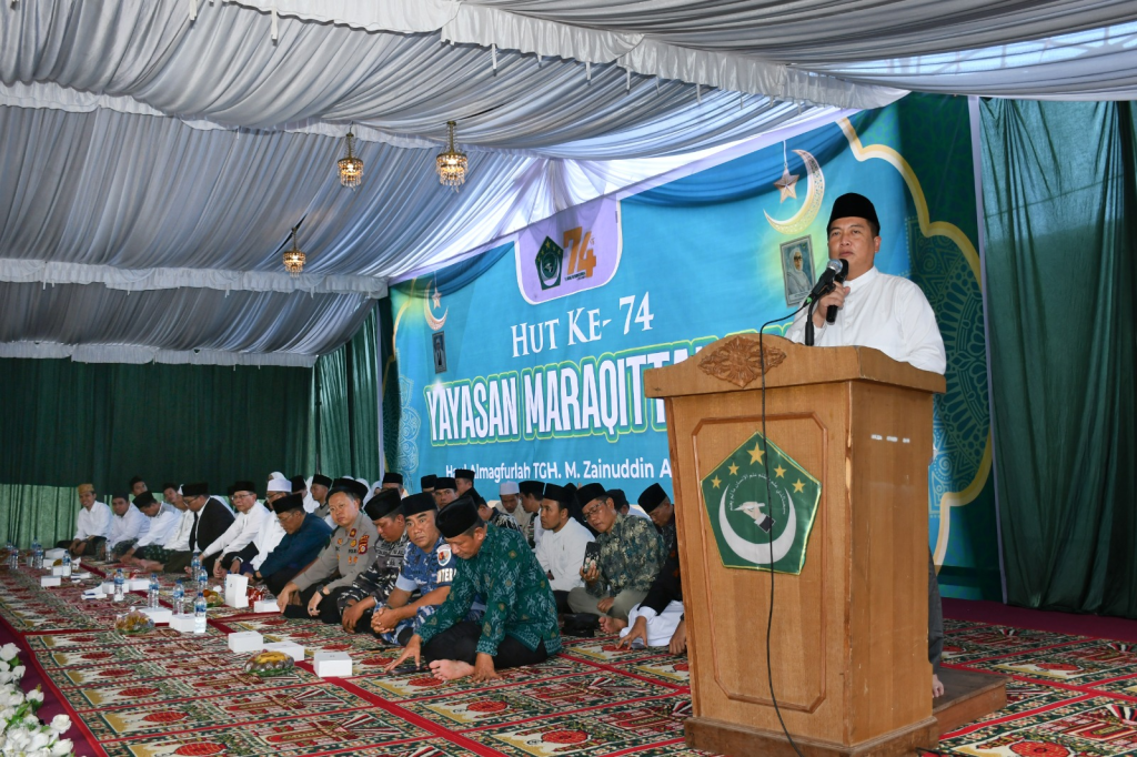 Pesantren Maraqitta’limat Rayakan 74 Tahun, Gubernur NTB Tekankan Peran Adab dalam Membangun Generasi Unggul Pesantren Maraqitta’limat Rayakan 74 Tahun, Gubernur NTB Tekankan Peran Adab dalam Membangun Generasi Unggul