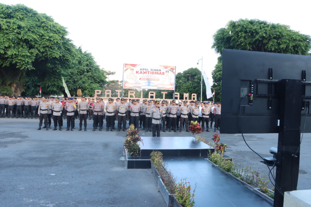 Jelang HUT Ke-81 RI, Polres Lombok Timur Tingkatkan Kesiapsiagaan untuk Jaga Stabilitas Keamanan Daerah