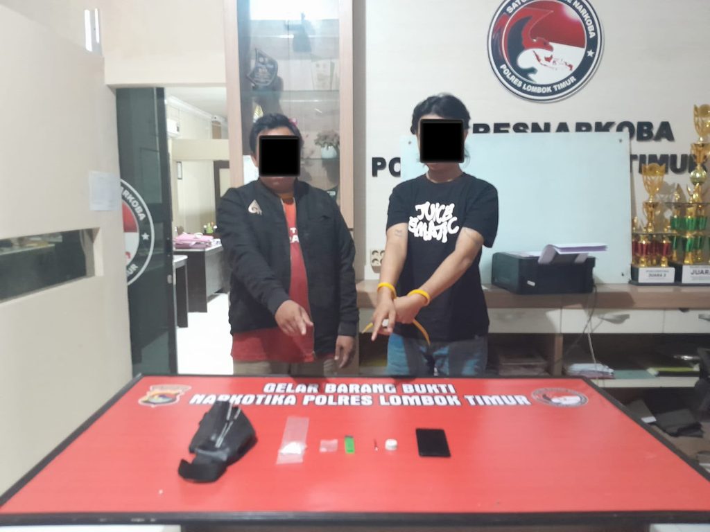 Polisi Bongkar Dugaan Jaringan Sabu di Selong, Empat Orang Diamankan