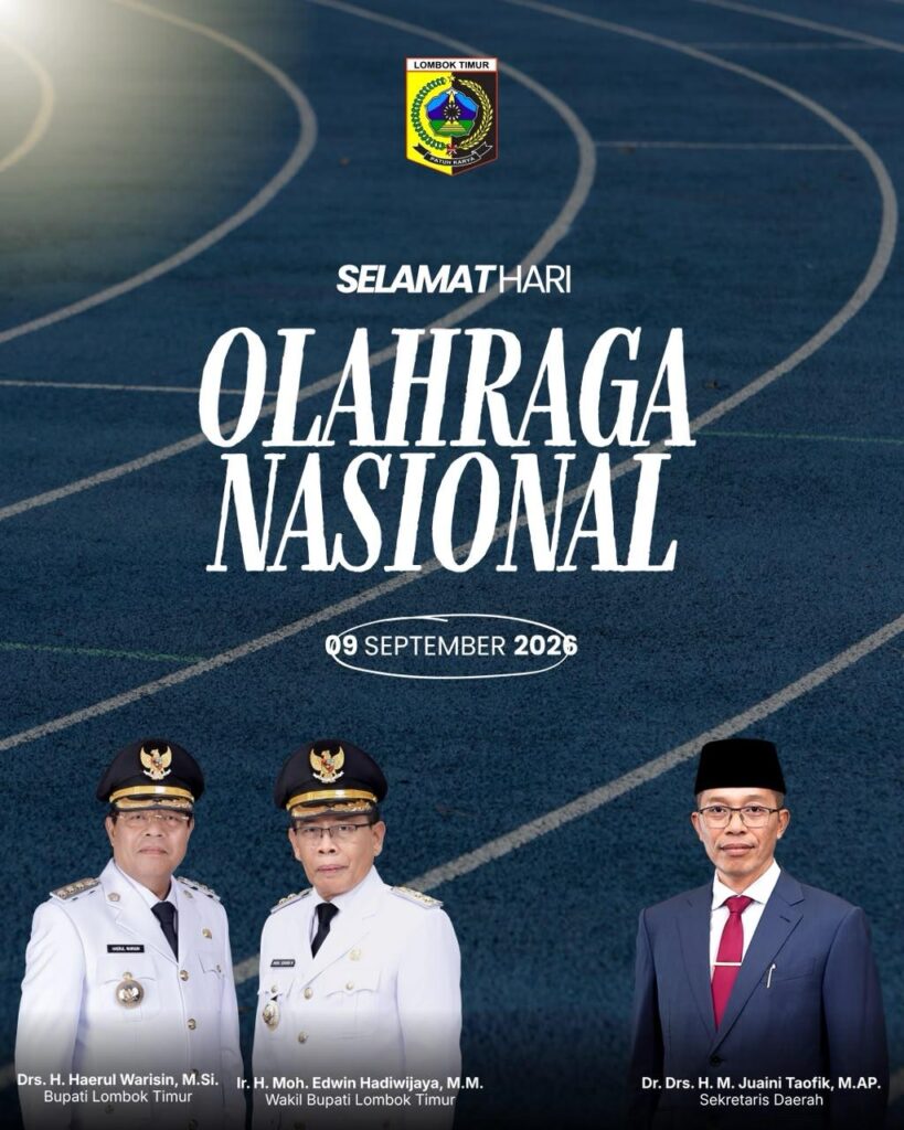 Haornas 2026, Pemkab Lombok Timur Ajak Masyarakat Jadikan Olahraga Bagian dari Gaya Hidup