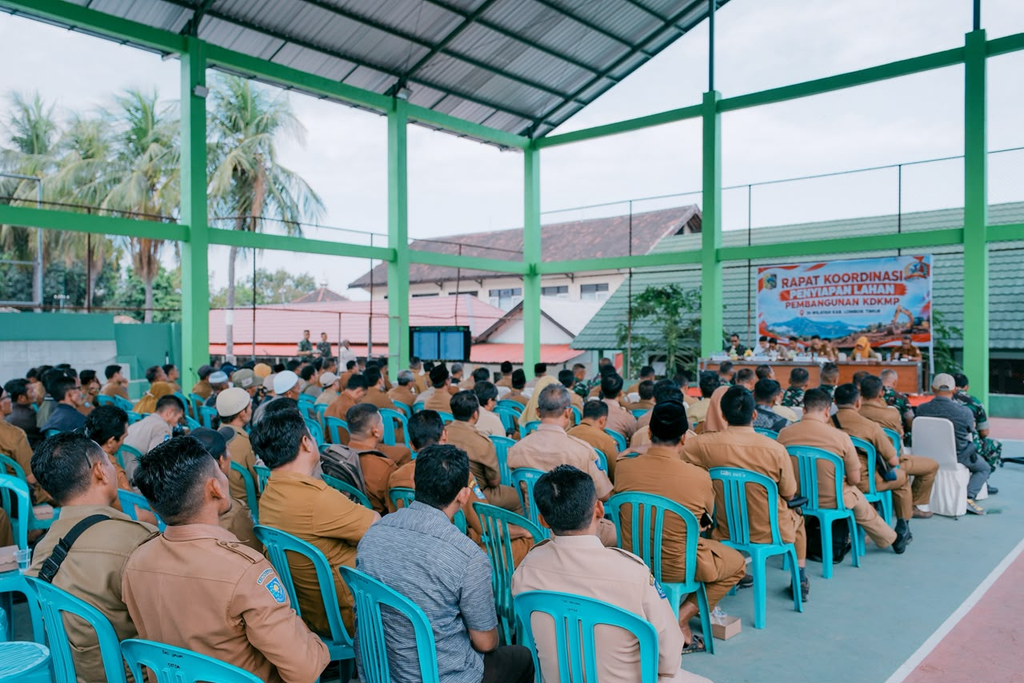 Separuh Gerai KDKMP di Lombok Timur Belum Dibangun, Pemkab Fokus Bereskan Persoalan Lahan