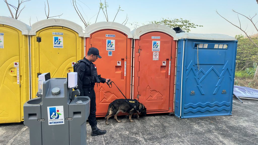 Enam Anjing Pelacak Dilibatkan Amankan MotoGP Mandalika 2026, Hasil Penyisiran Nihil Bahan Peledak