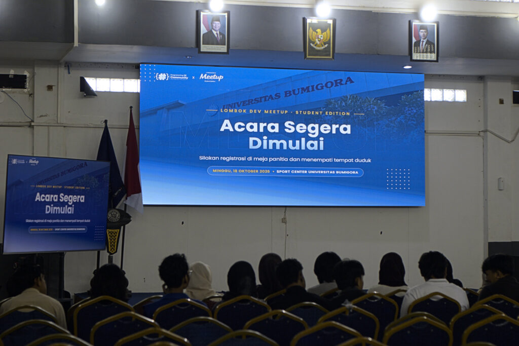 Jembatani Kampus dan Industri Digital, Lombok Dev Meetup Jadi Ruang Tumbuh Talenta Muda Jembatani Kampus dan Industri Digital, Lombok Dev Meetup Jadi Ruang Tumbuh Talenta Muda